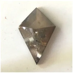 천연 느슨한 골동품 다이아몬드, 100% 천연 소금과 후추 다이아몬드 연 모양 Gemone 다이아몬드