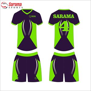 Vêtements de sport par sublimation personnalisés, kit de football avec maillots et shorts, ensemble uniforme de football, nouveau - Product Image 4