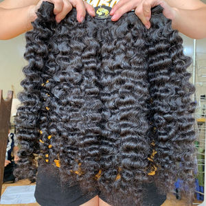 Bundle Hair | Bundle Burmese Curly Hair | No <b>Tangle</b> - No Shedding - Product Image 1