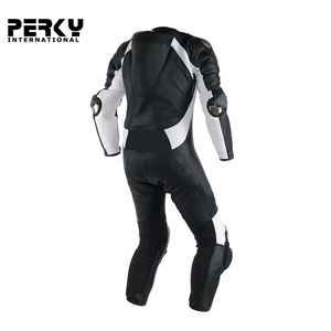 Traje de carreras de cuero para hombre, nuevo diseño, venta al por mayor - Product Image 2