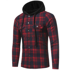 Meilleure chemise décontractée personnalisable en flanelle pour vélo avec capuche durable, tissu doux, armure protégée approuvée CE - Product Image 2