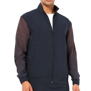 Veste de sport KEVEN IMPEX pour homme, écologique, respirante, coupe-vent, réversible, en nylon/coton, col montant, fermeture éclair sur le devant - Product Image 1