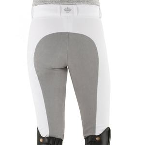 Culotte d'équitation en cuir véritable de qualité supérieure, colorée, extensible, coupe ajustée, durable et confortable - Product Image 5