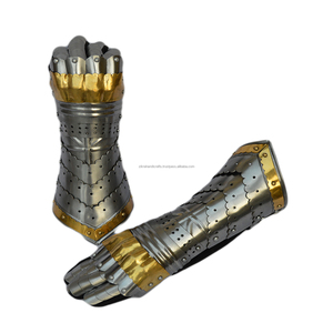 Armadura de cuerpo múltiple, diseño de tema de escudo de alta calidad, estilo antiguo, modelo de Metal, partes de armadura disponibles, manecillas de armadura de caballero - Product Image 4