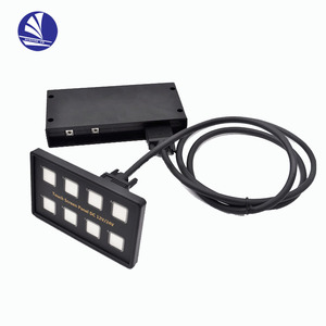 Panel de Interruptores <span class=keywords><strong>LED</strong></span> de 8 Canales de 12V 24V con Caja de Control para Automóvil, Barco, Caravana, Camión - Product Image 2