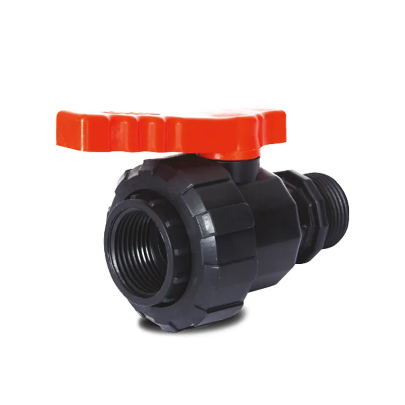 1 "Plastic Pe Compact Kogelkraan Voor Sprinkler Water Supply