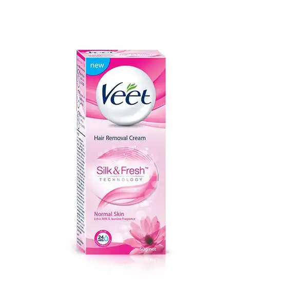 Veet Hair Removal Cream Naturals with Camellia Seed Oil extracts for Sensitive Skin