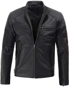 Révélez votre style Explorez une gamme de vestes de moto en cuir pour hommes, des croiseurs classiques aux coureurs de café en détresse