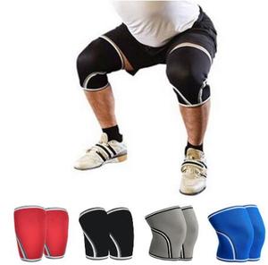 Unisex Custom Heavy Duty 5mm 7mm Neoprene <b>Knee</b> Sleeve Breathable Fitness Weightlifting <b>Compression</b> Brace Logo Protection - Product Image 3