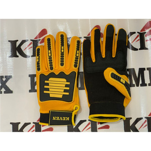 Gants d'hiver en cuir véritable écologiques KEVEN IMPEX, longueur poignet, pour mécaniciens, détection des aiguilles, pour hommes et femmes - Utilisation extérieure/voyage - Product Image 6