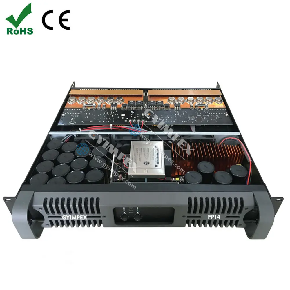 オーディオパワーアンプ7000ワットカラオケ2u 2400wアンプpropaシステムアクティブクラスtd回路工場直販