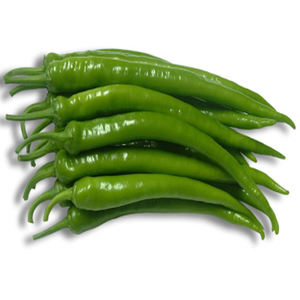 Fresh Frozen G4 Chile verde tamaño 4 cm a 6 cm embalaje en 200 gramos vacío PE bolsa X 24 bolsas, cartón - Product Image 2