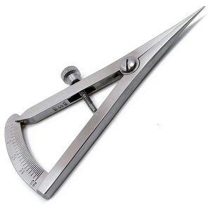 Surgical Castroviejo Caliper 0 to 20 Mm Stainless Steel CE Certified Class II Instrument for Surgical Room Use - Product Image 2