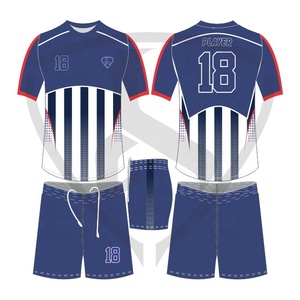 Wholesale Custom Logo Available Sublimated Men Soccer Uniform Set For Sale - Product Image 4