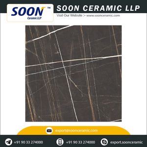 Baldosas decorativas de porcelana de alto brillo, 600x600, precio al por mayor de la India - Product Image 3