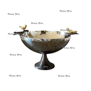 ชามเสิร์ฟอาหารทำจากทองเหลืองทรงกลมขนาดกำหนดได้เองวันที่ - Product Image 3