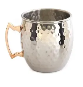 Manufacturer Luxury copper Mule Mug High Quality Tableware New Design Pure Copper Mug for your Bar