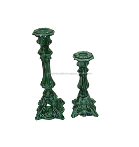 Ensemble de 3 bougeoirs en fonte d'aluminium de haute qualité pour la décoration de la maison, offre spéciale - Product Image 3