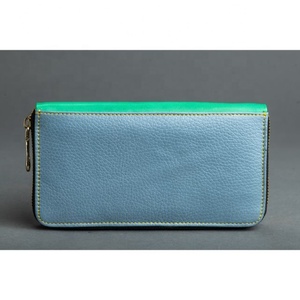 LW Classic Women's Litchi Genuine Leather Wallet Candy Colors Vintage Bohemian <b>Long</b> Clutch Phone Purse with Money <b>Bag</b> for Summer - Product Image 2