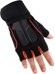 Protecteur de main plein doigt sport course Gym Fitness hiver cyclisme pour hommes gants en daim gants de couture renforcés - Product Image 3
