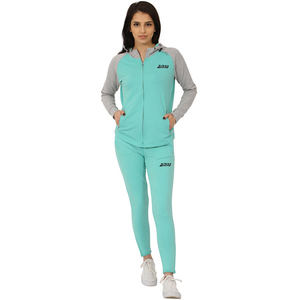 Chándales con cremallera para niñas, Sudadera con capucha de cuello y pantalones de doble bolsillo - Product Image 5