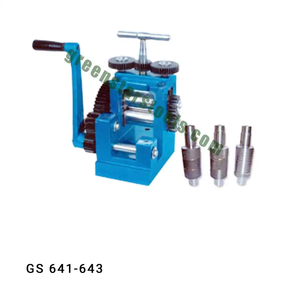Mini Rolling Mill With 5 Rolls Of Size 3" X 1.5/8"
