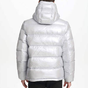 Chaqueta Acolchada con Capucha para Hombre, Impermeable, Ecológica, Resistente al Viento, Material de Lona, para la Temporada de Invierno, Artículo en Oferta - Product Image 2