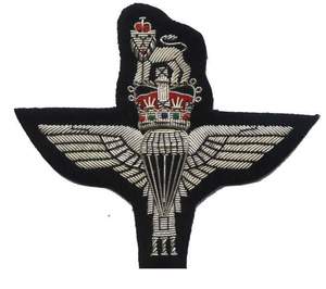 Rcac Thêu Dây Vàng Cánh Tùy Chỉnh Thực hiện Chiến Thuật Phù Hiệu May-On Kim Loại Và Da Gia Đình mào Tại Một Giá - Product Image 2