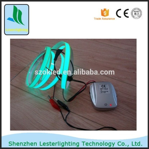 Blu/Verde/Arancio/Rosso/Viola/Giallo/Lime/Blu-Verde/Rosa/ bianco 2000mm X 20mm EL Nastro di Luce - Product Image 3