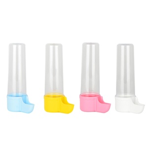 Gobelet à eau pour canaris en plastique Fiyfly, coloré, 13,5 cm, petit modèle, 24 pièces, modèle FLY-032 - Product Image 1