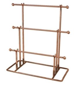 Soporte de exhibición de joyería de lujo con base de mármol, soporte de joyería de metal personalizado, accesorios de decoración para el hogar, soporte de joyería - Product Image 4