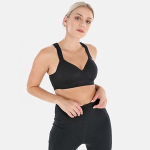 Soutien-gorge en tissu uni pour femme, brassière de sport, vêtement de Fitness, Yoga, plusieurs couleurs disponibles, nouveau Design, à la mode, 2020 - Product Image 2