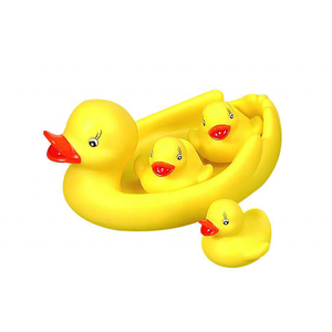 Juguete de Vinilo de Fábrica, Patitos de Goma Flotantes de Plástico para Baño, Juguete de Baño de Rana para Bebés - Product Image 2