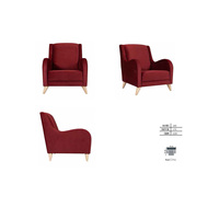 Canapé-lit Bergère inclinable et extensible de luxe moderne et confortable avec tissu de haute qualité pour salon, exporté de Turquie