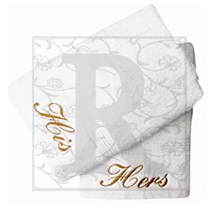 Serviette de broderie d'hôtel 100% coton Serviette de cuisine personnalisée avec motif rond et tricoté imprimé pour enfants et Noël - Product Image 6
