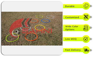 Professional Manufacturer's Durable Flat <b>Agility</b> Rings Essential <b>Training</b> Equipment for Soccer & Football - Product Image 2