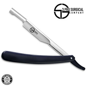 Maquinilla de afeitar Barbero de una sola hoja con mango de plástico clásico - Product Image 5