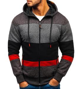 OEM Customised Embroidery Men's Casual Sweatshirt Winter Pull Hoodie with Pockets for Sports Gym Fitness Running for <b>Boys</b> - Product Image 6