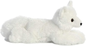 Campione gratuito CE EN71 ASTM CPSIA farcito volpe peluche personalizzato giocattoli animali peluche volpe bianca per ragazze peluche carino volpe bianca - Product Image 3