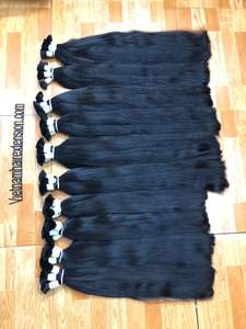 Extensions de cheveux humains vierges Remy en vrac, couleur tendance, lisses et ondulées, origine Vietnam - Product Image 6