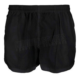 Shorts décontractés en coton pour hommes, anti-plis, taille élastique, couleur unie, service OEM, maille personnalisée - Product Image 1