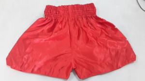 Pantalón corto de satén para Kick Boxing, 100% - Product Image 4