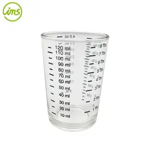 칵테일 용 4 온스 미니 측정 샷 유리 컵