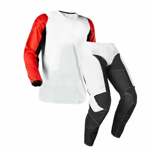 Yeni Moto yarış sürme MX dişli seti motokros pantolon ve forması motosiklet takım elbise MTB ATV kir bisiklet setleri giyim