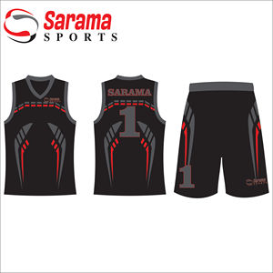 Uniformes respirables sublimés par personnalisation de basket-ball de maille AVEC le LOGO et la CONCEPTION faits sur commande, - Product Image 1