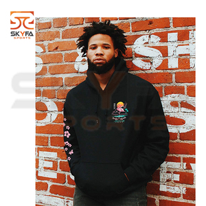 Sweat à capuche personnalisé en coton/polyester pour hommes et femmes - Product Image 2