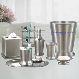Ensembles de salle de bain uniques, pour la décoration de la maison, en métal, du salon, du salle d'eau, set de toilette décoratifs - Product Image 2