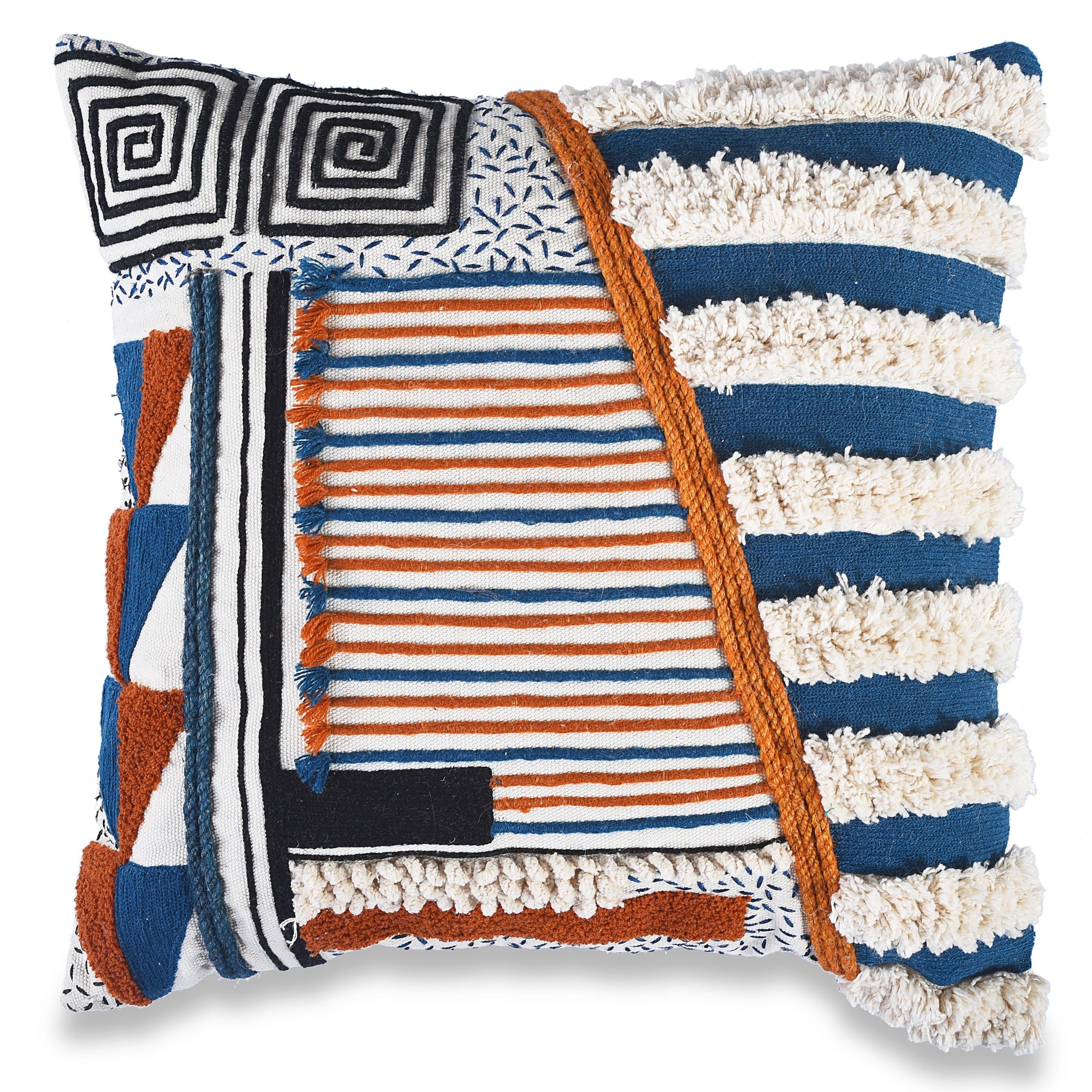 Blue,Black,Brown & White