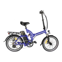 Vélo électrique pliant à suspension arrière de 20 pouces 48v 750w de conception unique