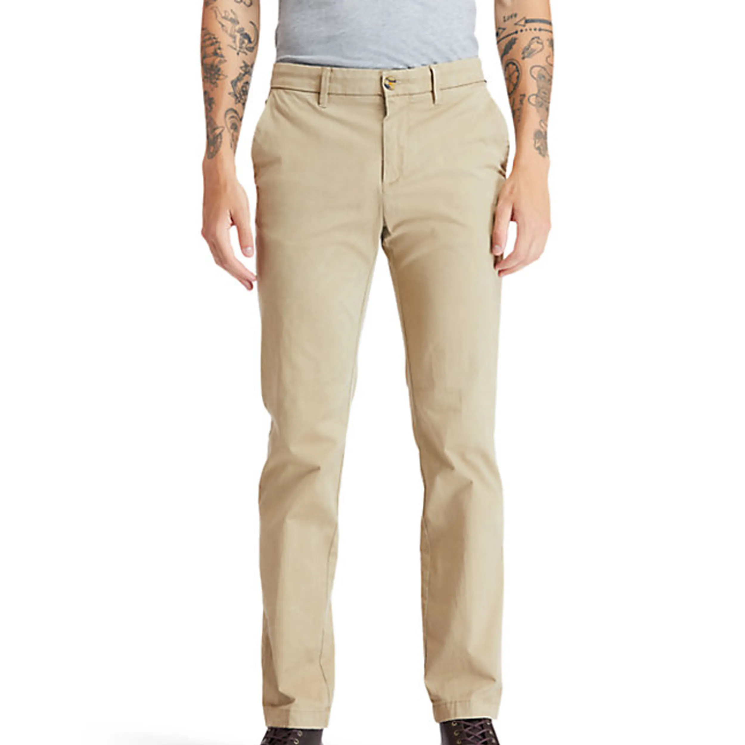 OEM Fashion High Quality Latest Style Men Chino Pants Fashionable Pants 100% Twill Cotton Chino Pants